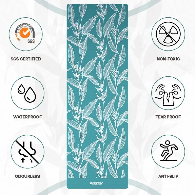 RDX D4 6mm TPE Yoga Mat