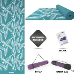 RDX D4 6mm TPE Yoga Mat