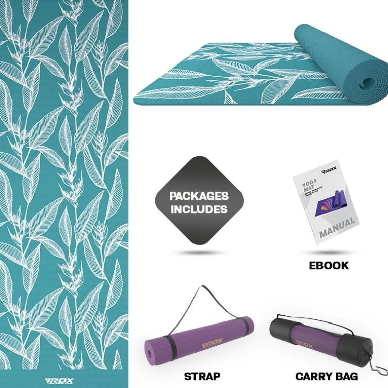 RDX D4 6mm TPE Yoga Mat