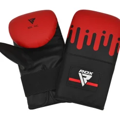 RDX F9 Bag Mitts Red & Black