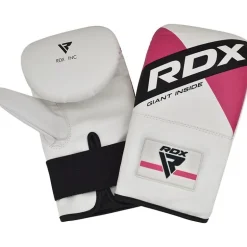 RDX F10 Boxing Bag Gloves White/Pink