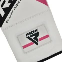 RDX F10 Boxing Bag Gloves White/Pink