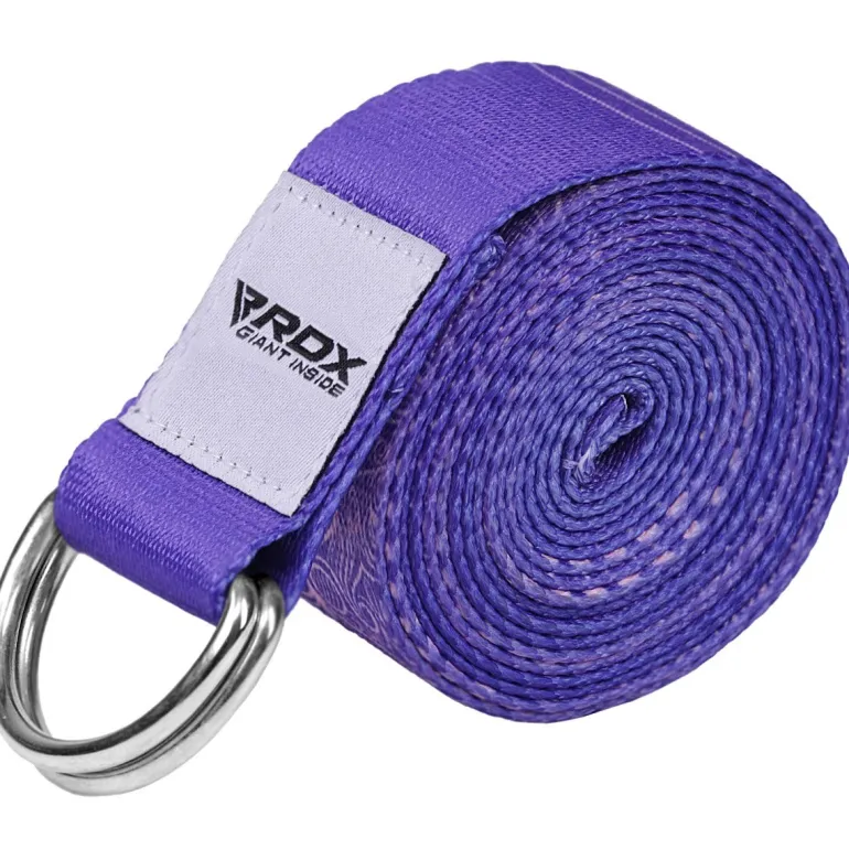RDX F12 D-Ring Steel Buckle Cotton Yoga Strap