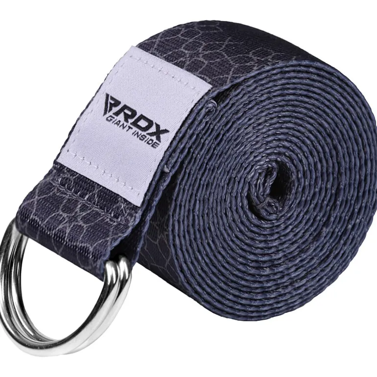 RDX F8 D-Ring Steel Buckle Cotton Yoga Strap