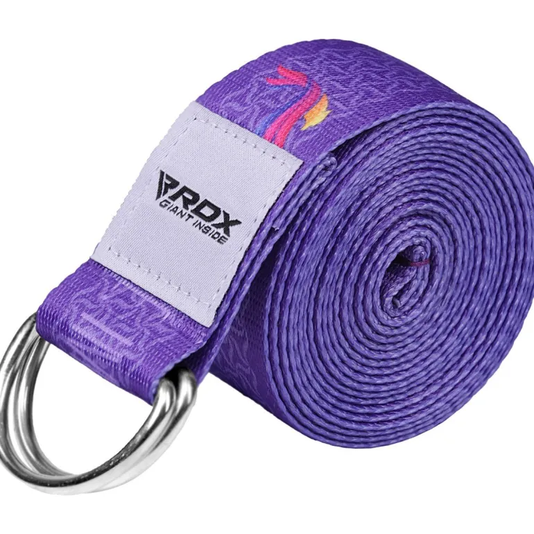 RDX F2 D-Ring Steel Buckle Cotton Yoga Strap