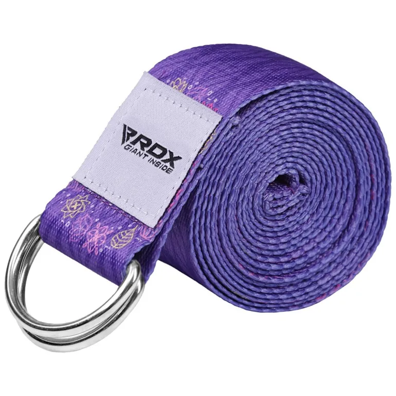 RDX F7 D-Ring Steel Buckle Cotton Yoga Strap