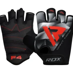 RDX F4 Fingerless Weightlifting Gloves