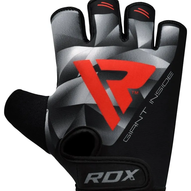 RDX F4 Fingerless Weightlifting Gloves