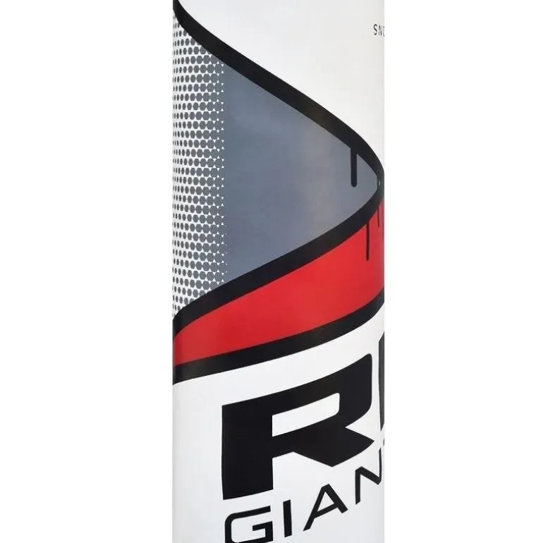 RDX F7 4ft / 5ft 3-in-1 Ego White / Red Training Punch Bag with Mitts Set
