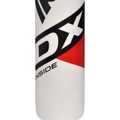 RDX F10 4ft / 5ft 3-in-1 Punch Bag with Gloves in White Set