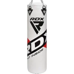 RDX F10 4ft / 5ft 4-in-1 Punch Bag with Mitts and Ceiling Hook Set