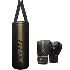 RDX F6 2FT KARA Kids Punch Bag & 6oz Gloves