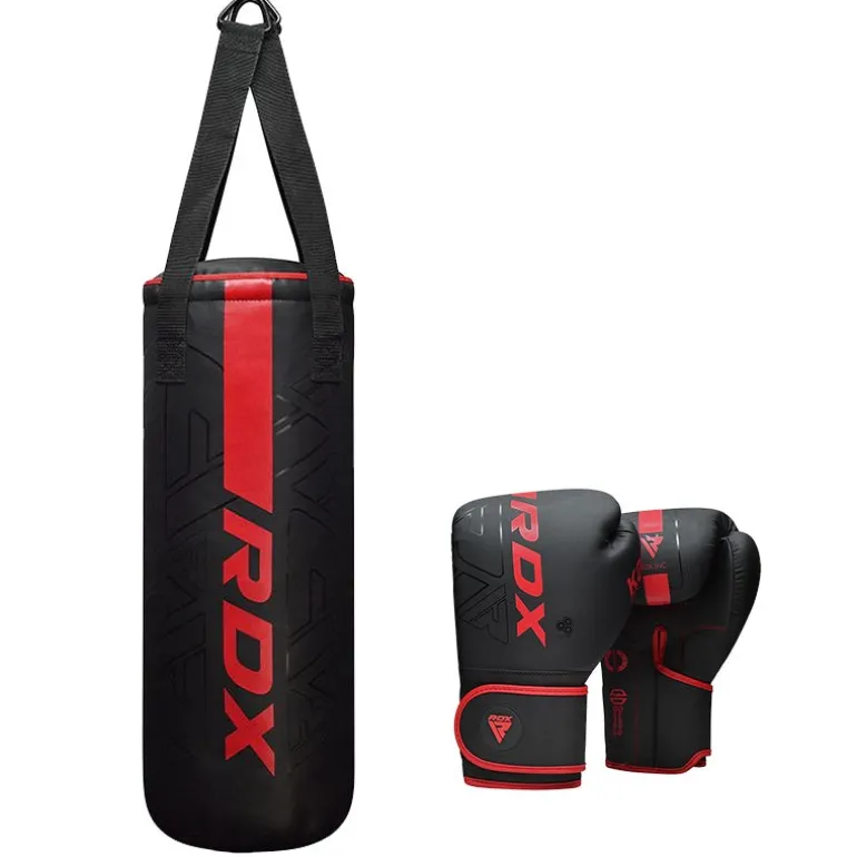 RDX F6 2FT KARA Kids Punch Bag & 6oz Gloves