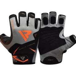 RDX F22 Half Finger Solid Grip Weight Lifting Training Gym Gloves