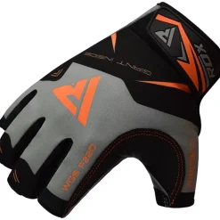 RDX F22 Half Finger Solid Grip Weight Lifting Training Gym Gloves