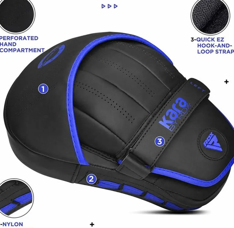 RDX F6 KARA Boxing Gloves & Focus Pads