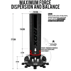 RDX F6 KARA 5-ft Free-standing Punching Bag