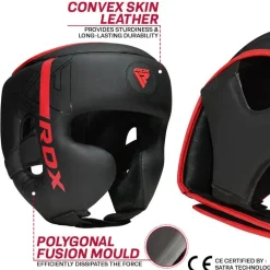 RDX F6 KARA Head Guard Black
