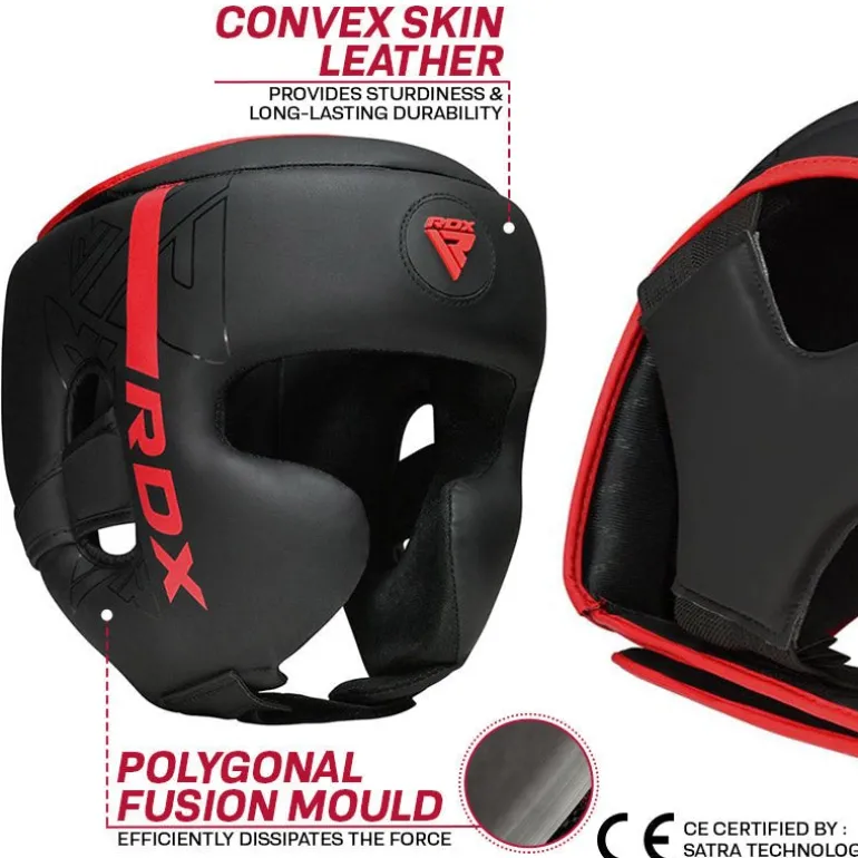 RDX F6 KARA Head Guard Black