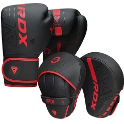 RDX F6 Kids 6oz KARA Boxing Gloves & Focus Pads