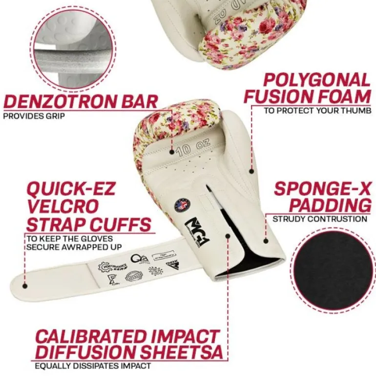 RDX FL6 Floral Boxing Gloves