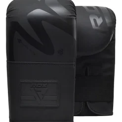 RDX F15 Noir Bag Gloves 4oz Black