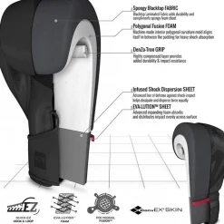RDX F15 Noir Boxing Gloves