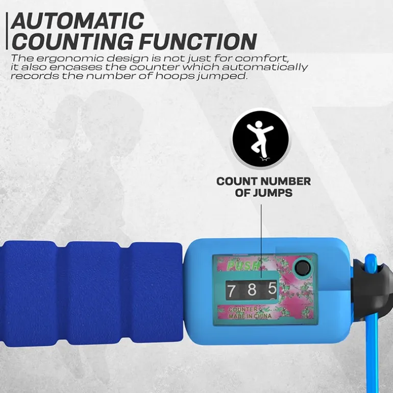 RDX FP Kids 10.3ft Adjustable Skipping Rope with Counter