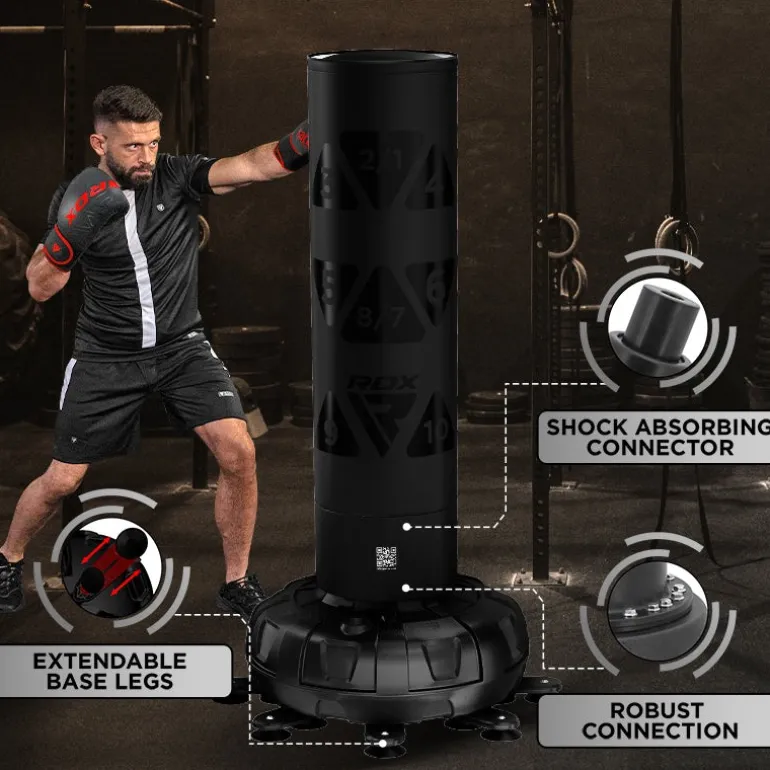 RDX Free-Standing Adult Punch Bag Target Medium Bag 5Ft