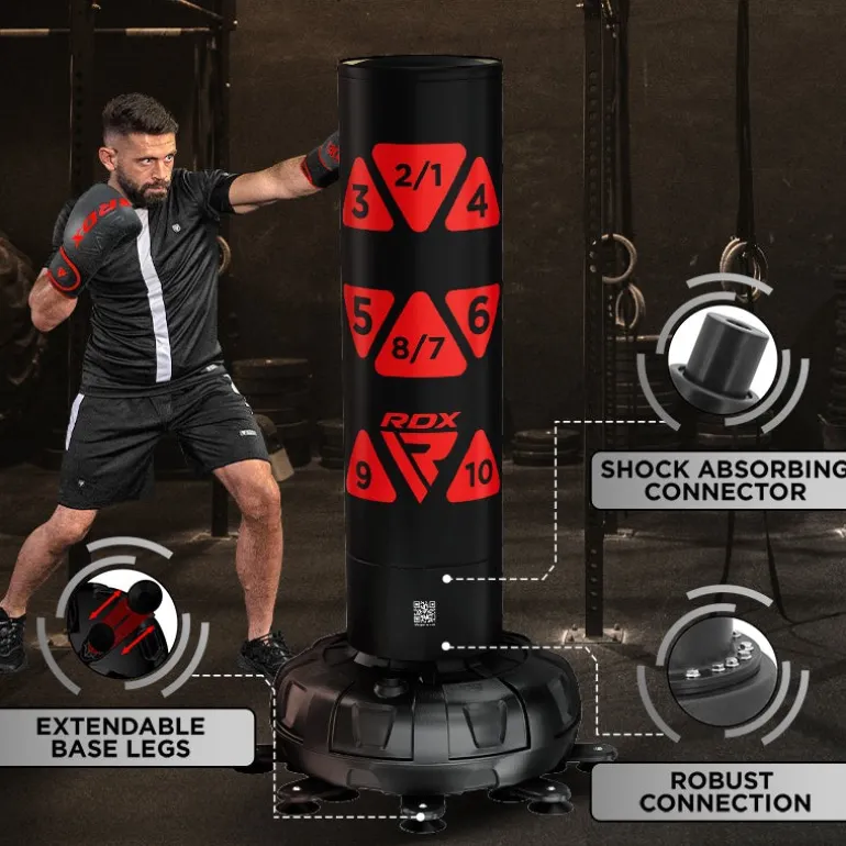 RDX Free-Standing Adult Punch Bag Target Medium Bag 5Ft