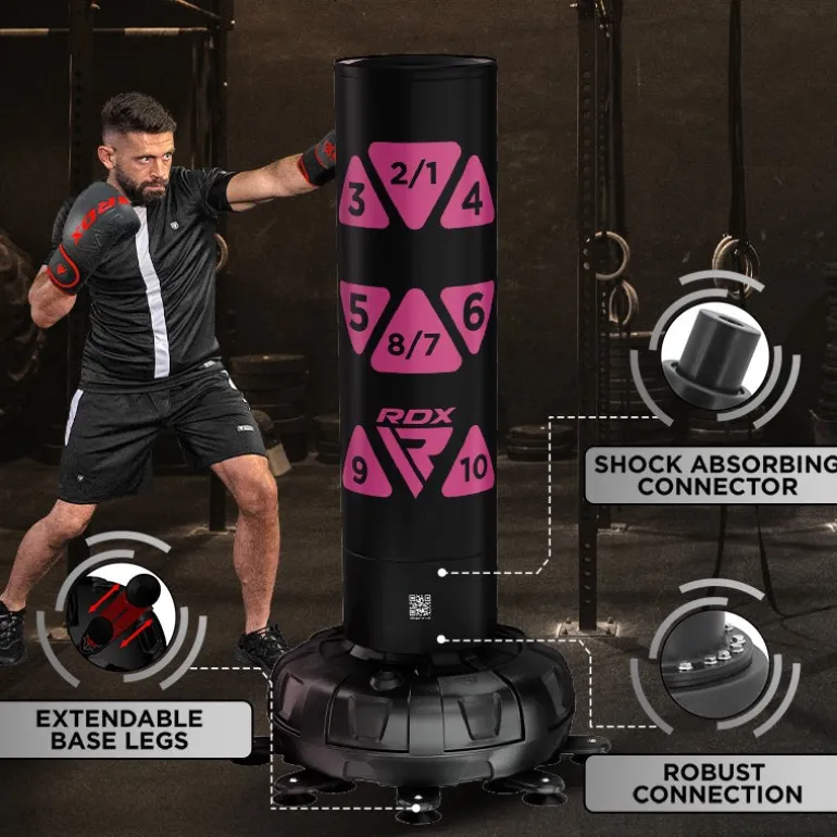 RDX Free-Standing Adult Punch Bag Target Medium Bag 5Ft
