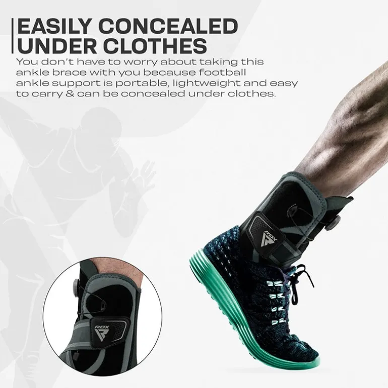 RDX FT Bio Tech Brace Support for Sprained Ankle with FlexDIAL