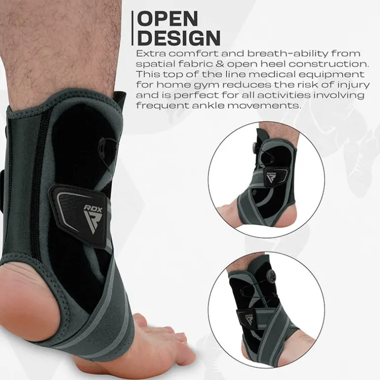 RDX FT Bio Tech Brace Support for Sprained Ankle with FlexDIAL