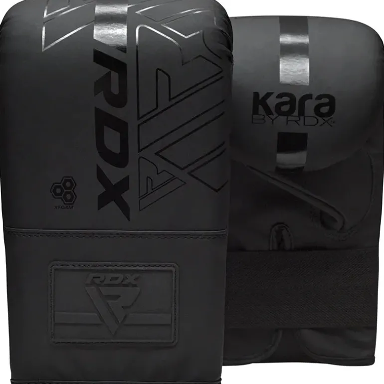 RDX Full Black Body Punch Bag with Mitts