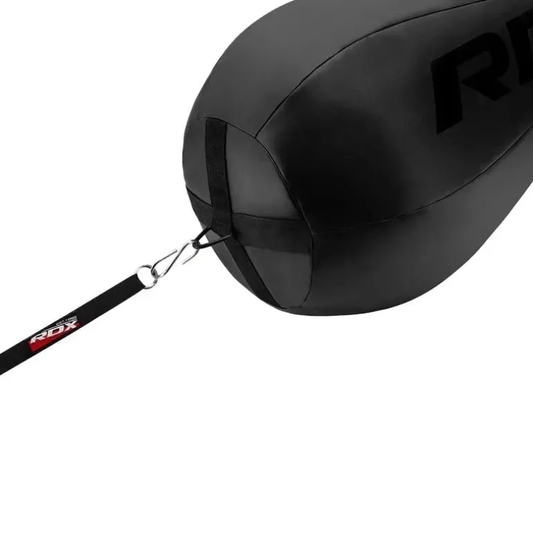 RDX Full Black Body Punch Bag with Mitts