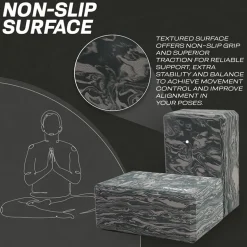 RDX GB EVA Foam High Density Non-Slips Yoga Block