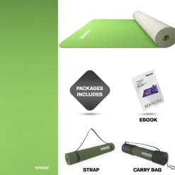 RDX GN 6mm TPE Yoga Mat