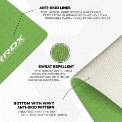 RDX GN 6mm TPE Yoga Mat