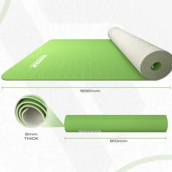 RDX GN 6mm TPE Yoga Mat