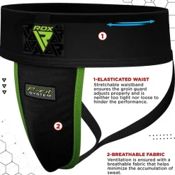 RDX H1 Groin Guard support with Gel Cup