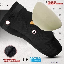 RDX HY CE Certified Padded Elbow Sleeve for Muay Thai & MMA Workout OEKO-TEX®Standard 100 certified