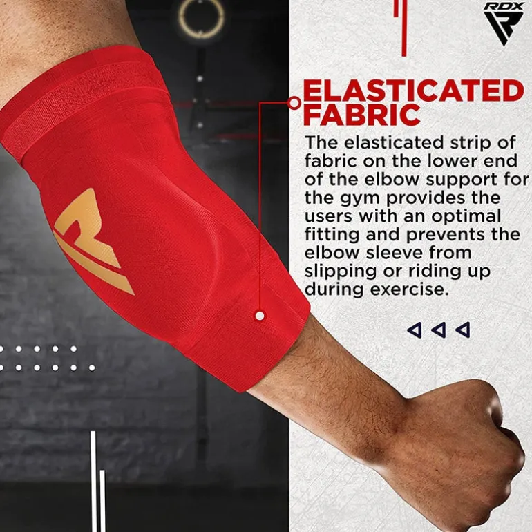 RDX HY CE Certified Padded Elbow Sleeve for Muay Thai & MMA Workout OEKO-TEX®Standard 100 certified