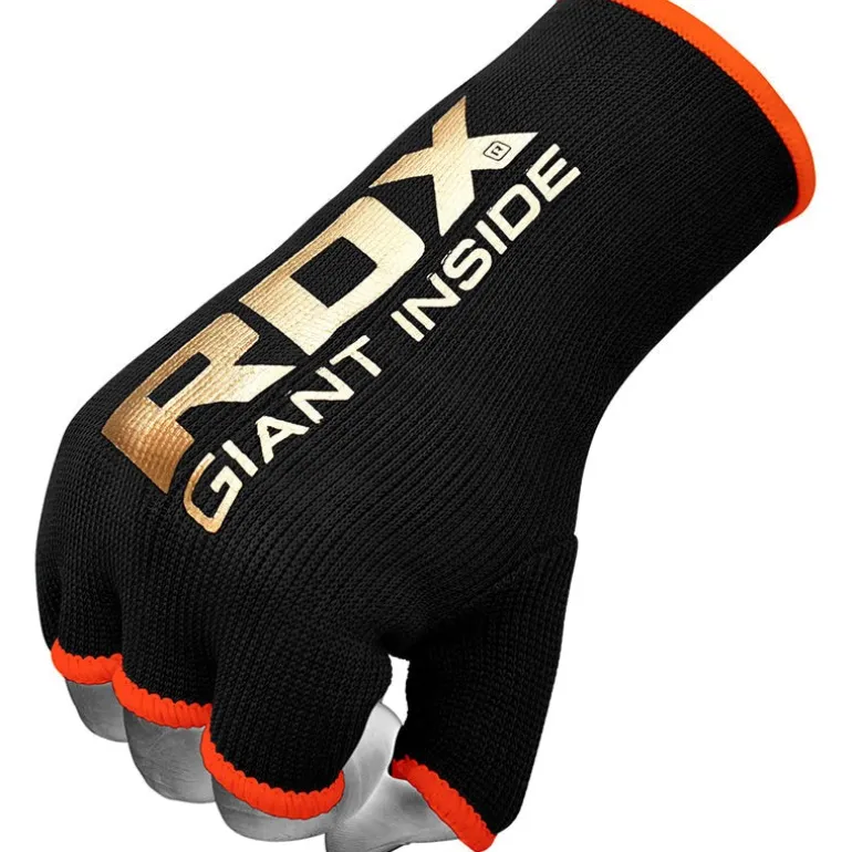 RDX HY Inner Gloves Elasticated Half Finger for Boxing, MMA Knuckle Protection OEKO-TEX®Standard 100 certified