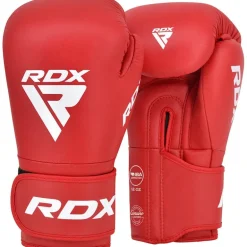 RDX IBA Boxing Gloves for Amateur Competitions Red