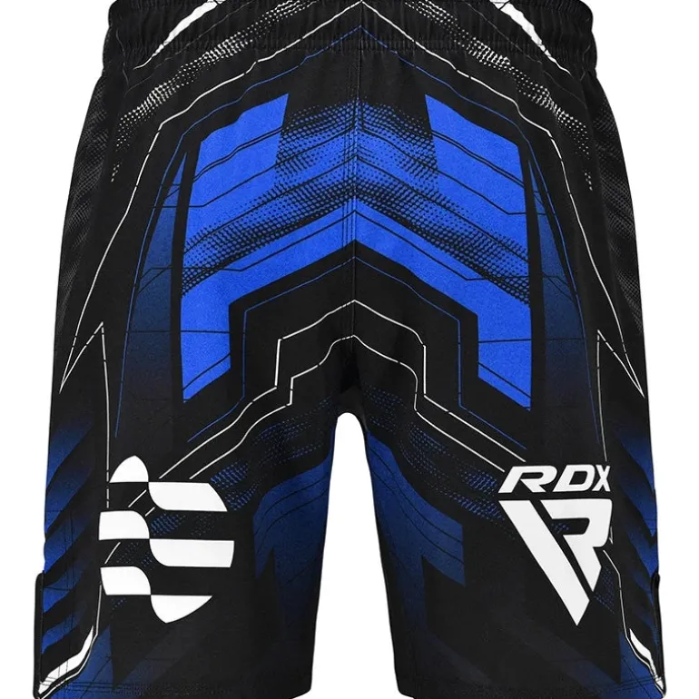 RDX IMMAF Approved MMA Fight & Training Shorts Blue