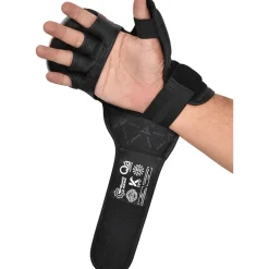 RDX IMMAF Approved Shooter Grappling Gloves Red