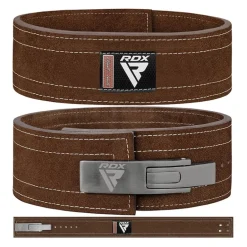RDX 4 INCH IPL / USPA & World Powerlifting Congress APPROVED Powerlifting Leather Gym Belt