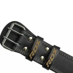 RDX 6 Inch Leather Gym Belt