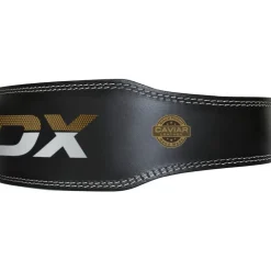 RDX 4 Inch Leather Weightlifting Gym Belt
