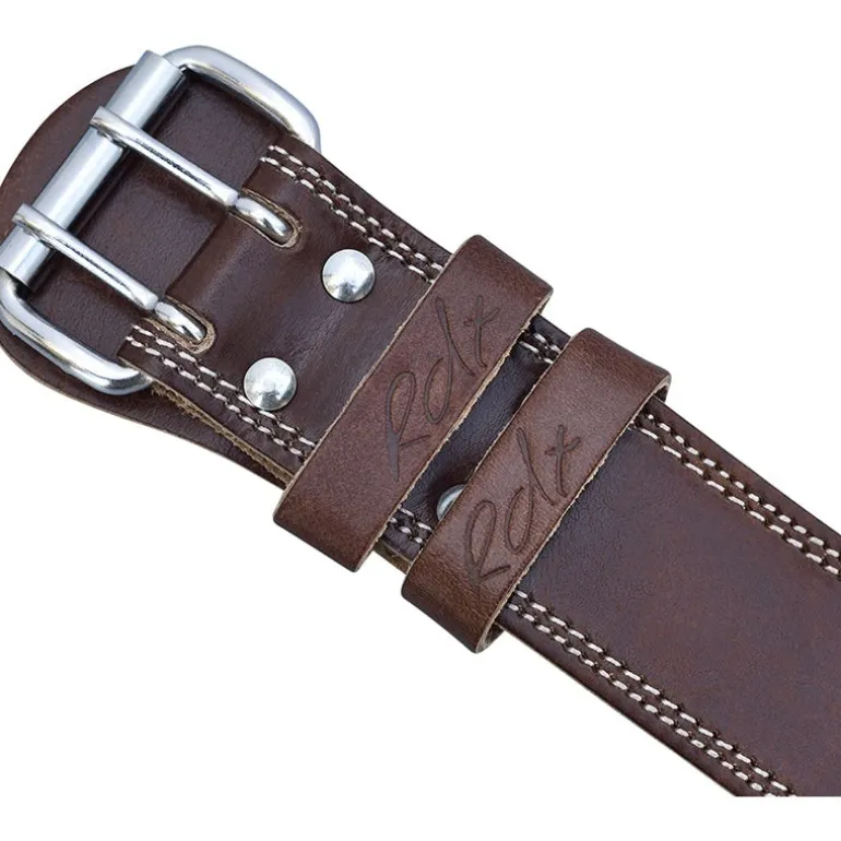 RDX 4 Inch Leather Weightlifting Belt